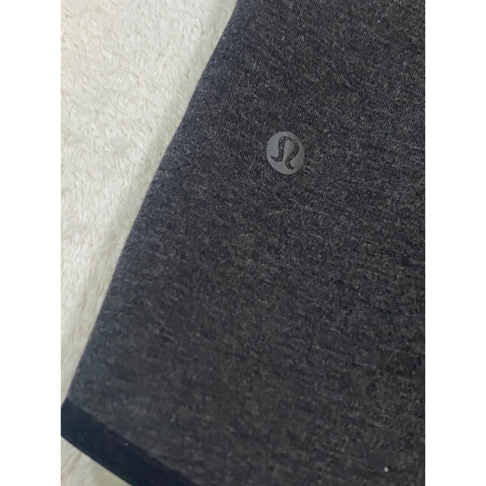 Lululemon Chamber Layer Pullover Mens Heather Black Activewear L Tech NO TAG - Picture 6 of 6